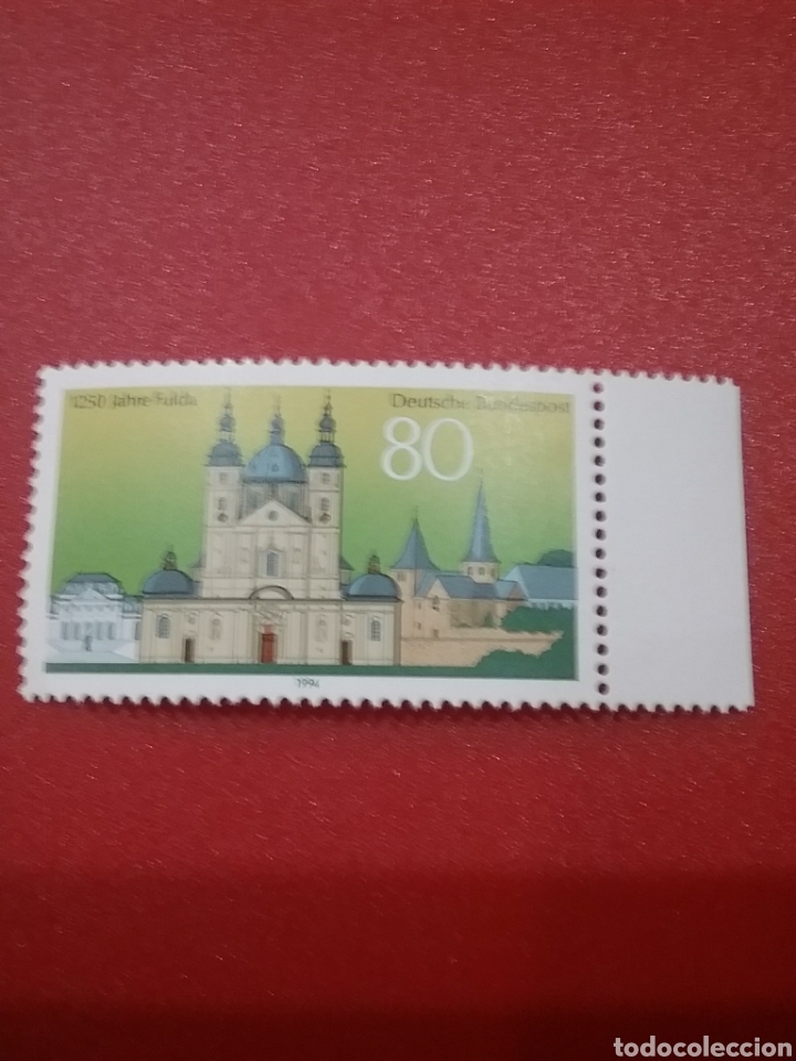 Briefmarken: Sello Alemania R. Federal nuevos/1994/1250Aniv/ciudad/Fulda/arte/arquitectura/catedral/plaza/edifici