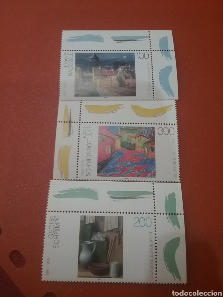 Briefmarken: Sello Alemania R. Federal nuevo/1995/pintura/contemporanea/arye/artista/naturaleza/nuerta/castillo/