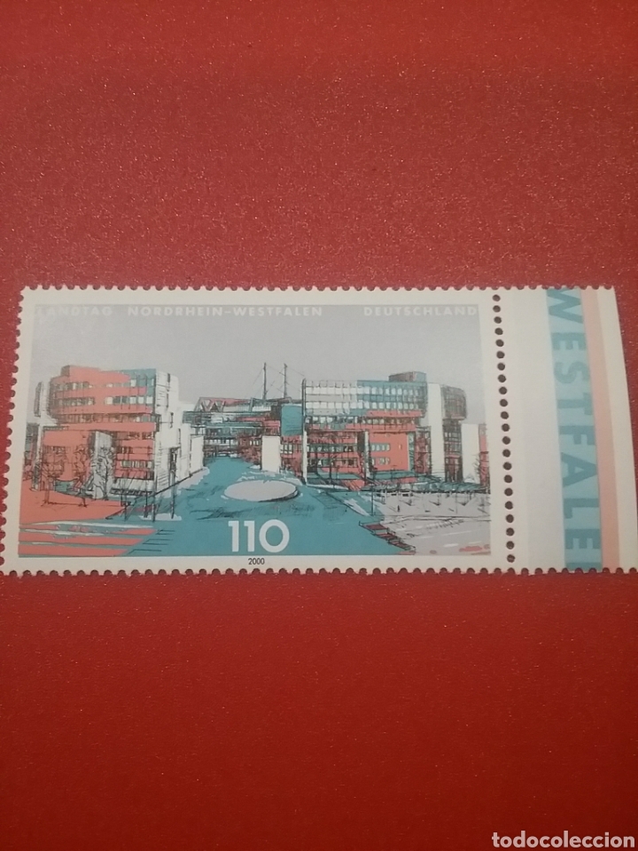 Stamps: Sello Alemania R Federal nuevo/2000/parlamentos/Landers/arquitectura/arte/edificios/gubernamental