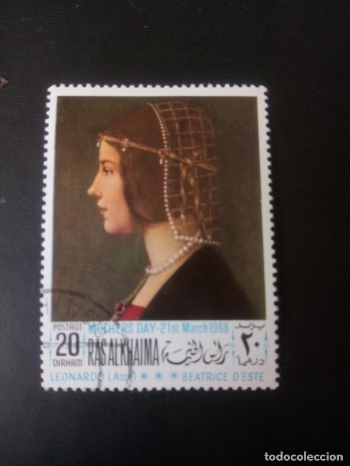 Sellos: CUADRO DE LEONARDO, RETRATO DE BEATRIZ D ESTE - Foto 1