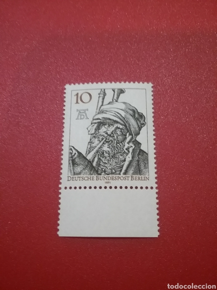 Timbres: Sello Alemania, Berlin nueva/1971/Vcent/nacimiento/pintor/grabador/Albrecht/Durer/arte/giatero/music