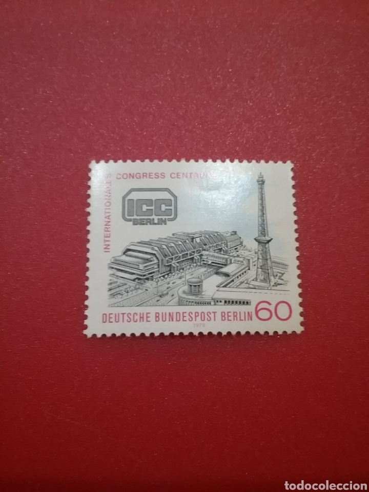 Stamps: Sello Alemania, Berlin nuevo/1979/construccion/centro/inter/congresos/arte/arquitectura/edificios/se