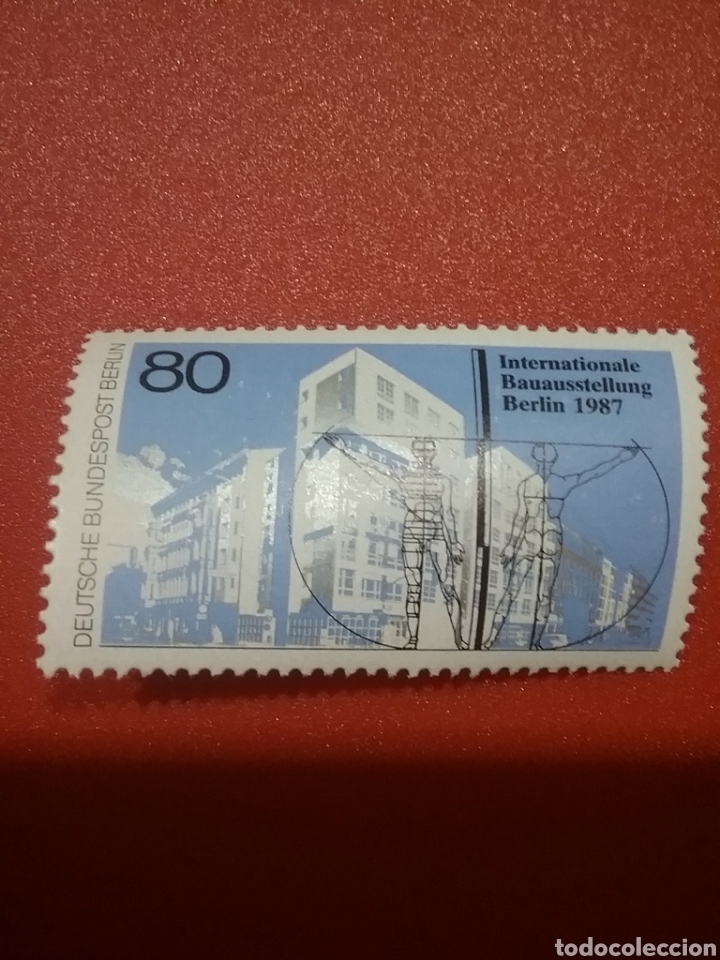 Sellos: Sello Alemania, Berlin nuevo/1987/exp/internaciona/arquitectura/edificio/residencia/contruccion/arte