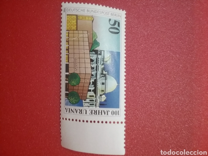 Sellos: Sello Alemania, Berlin nuevo/1988/centenario/instituto/observatorio/astronomico/Urania/arquitectura/