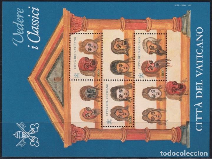 Sellos: F-EX22884 VATICAN CITY MNH CLASSIC THEATER MASK SHEET ART.