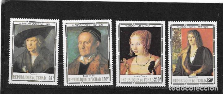 Sellos: REPUBLICA DE TCHA N&ordm; 344 AL 347 (**) - Foto 1