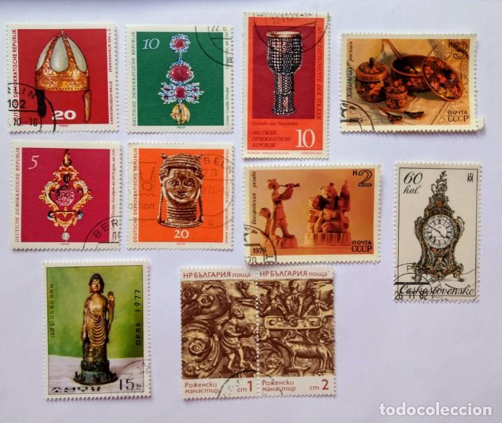 Sellos: LOTE SELLOS TEMATICA ARTE - Foto 1