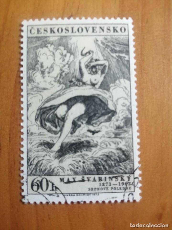 Selos: ARTE, PINTURA, DESNUDO - CHECOSLOVAQUIA, VALOR FACIAL 60