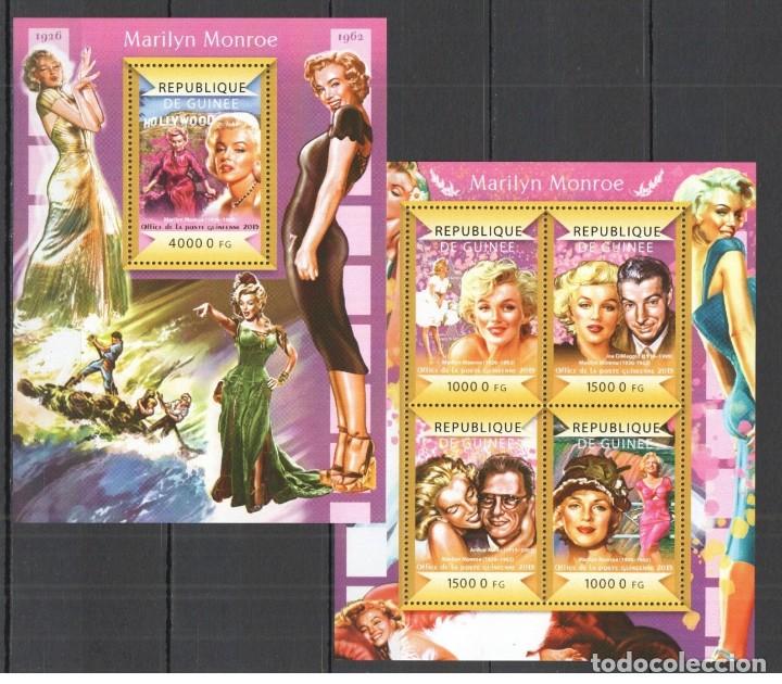 Sellos: Guinea 2015 - Marilyn Monroe miniature set mnh** - Foto 1