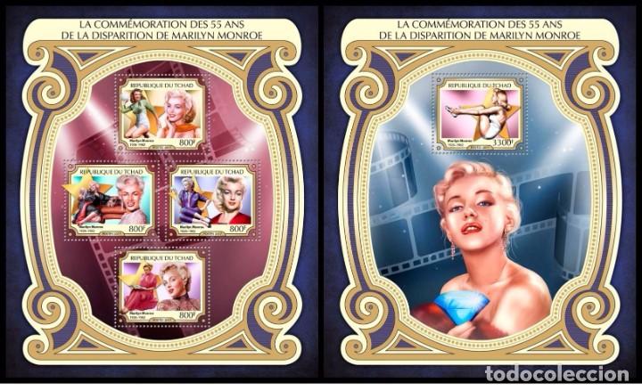 Sellos: Chad 2017 - Marilyn Monroe miniature set mnh** - Foto 1