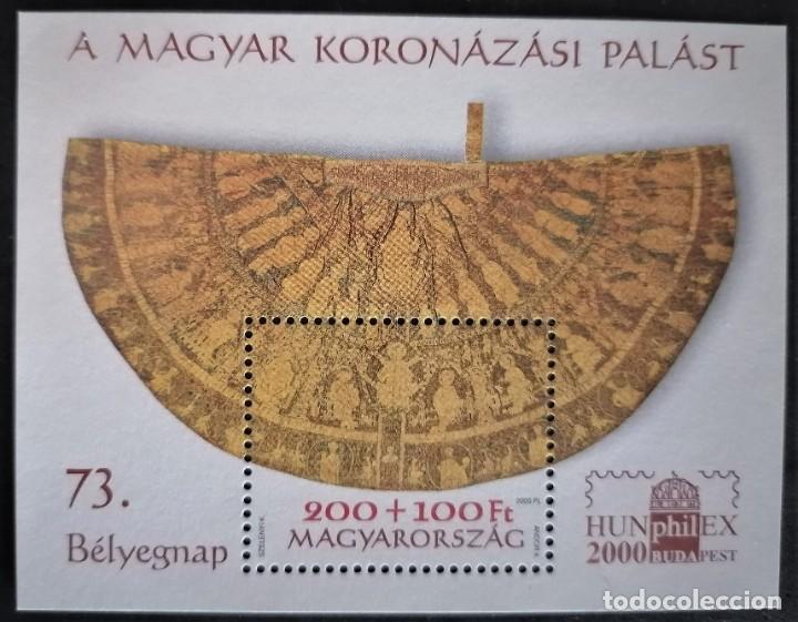 Sellos: HUNGRIA 2000 - HB MANTO DE CORONACI&Oacute;N - Foto 1