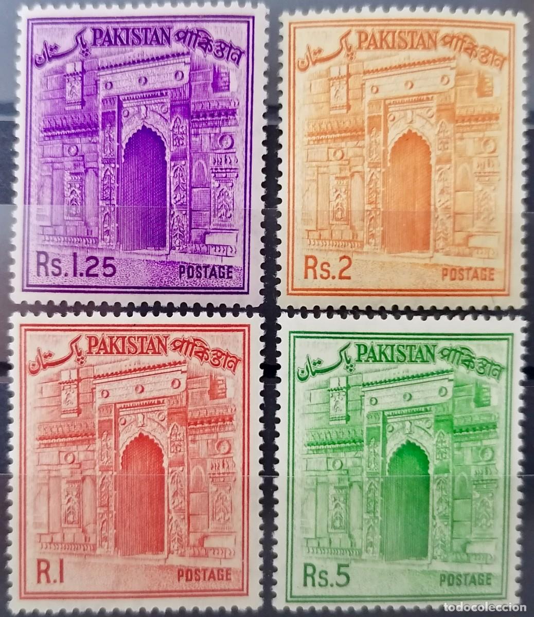 Sellos: PAKIST&Aacute;N 1963 - TEMPLO DE SONA . - Foto 1