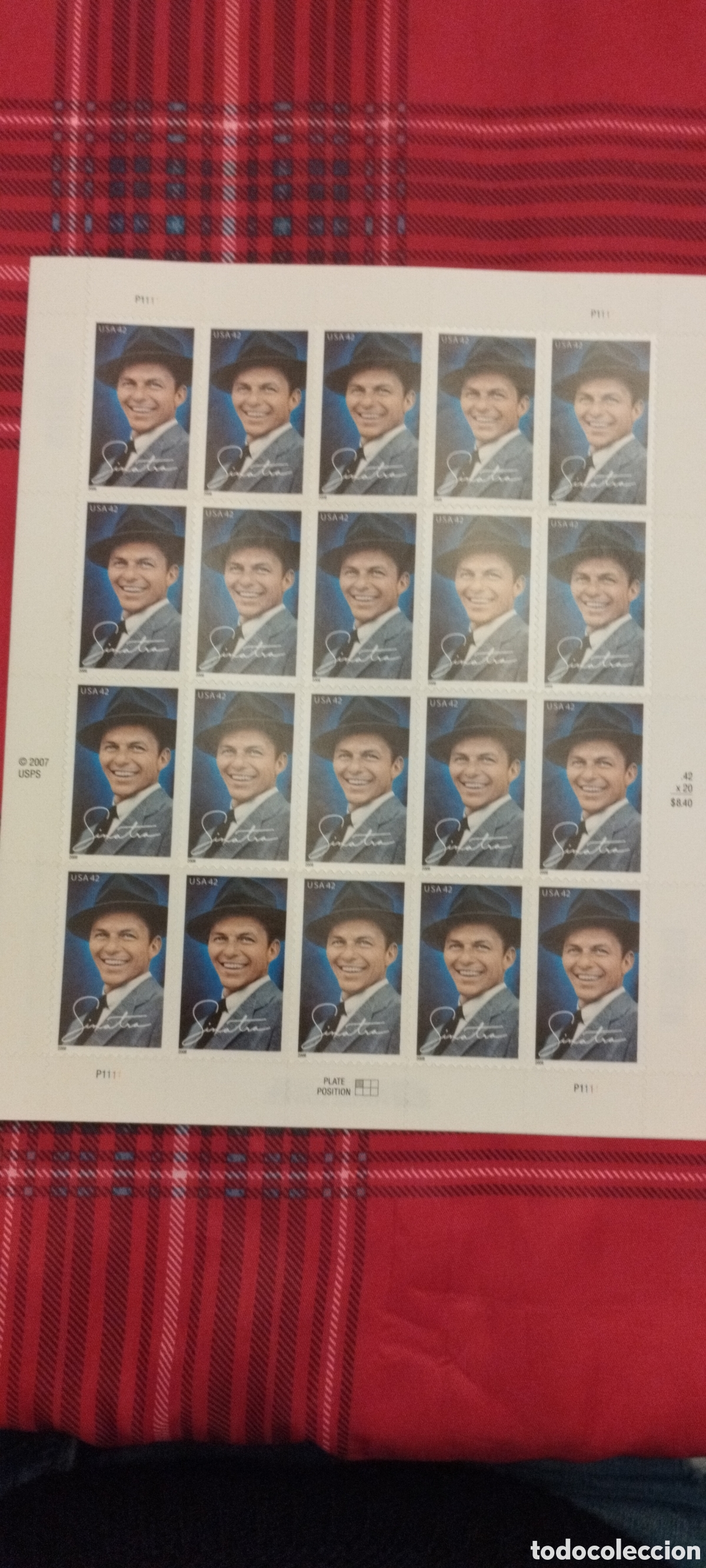Sellos: HB Frank Sinatra usa USPS 2007 - Foto 1