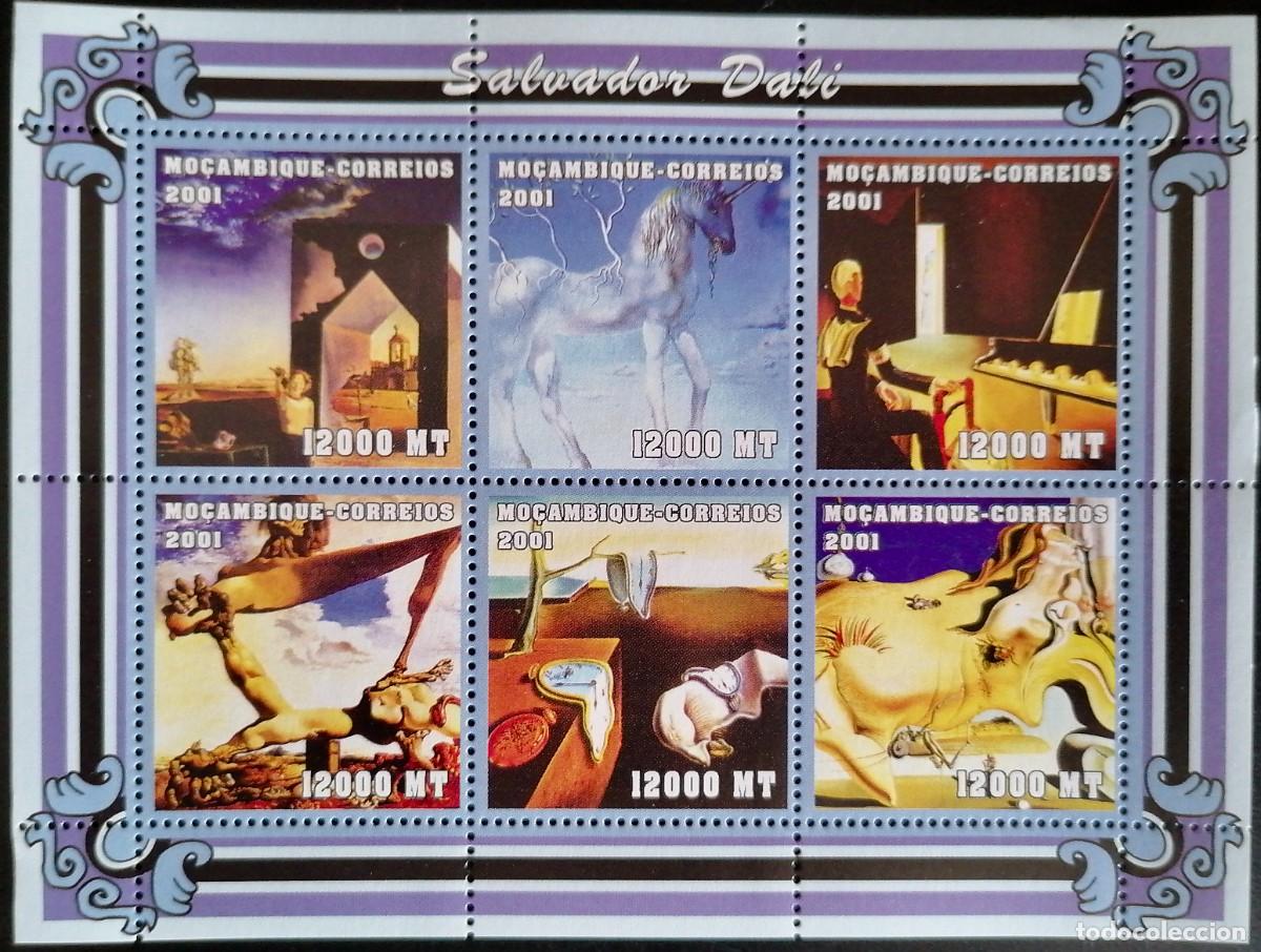 Sellos: MOZAMBIQUE 2001 - HB S. DALI . - Foto 1