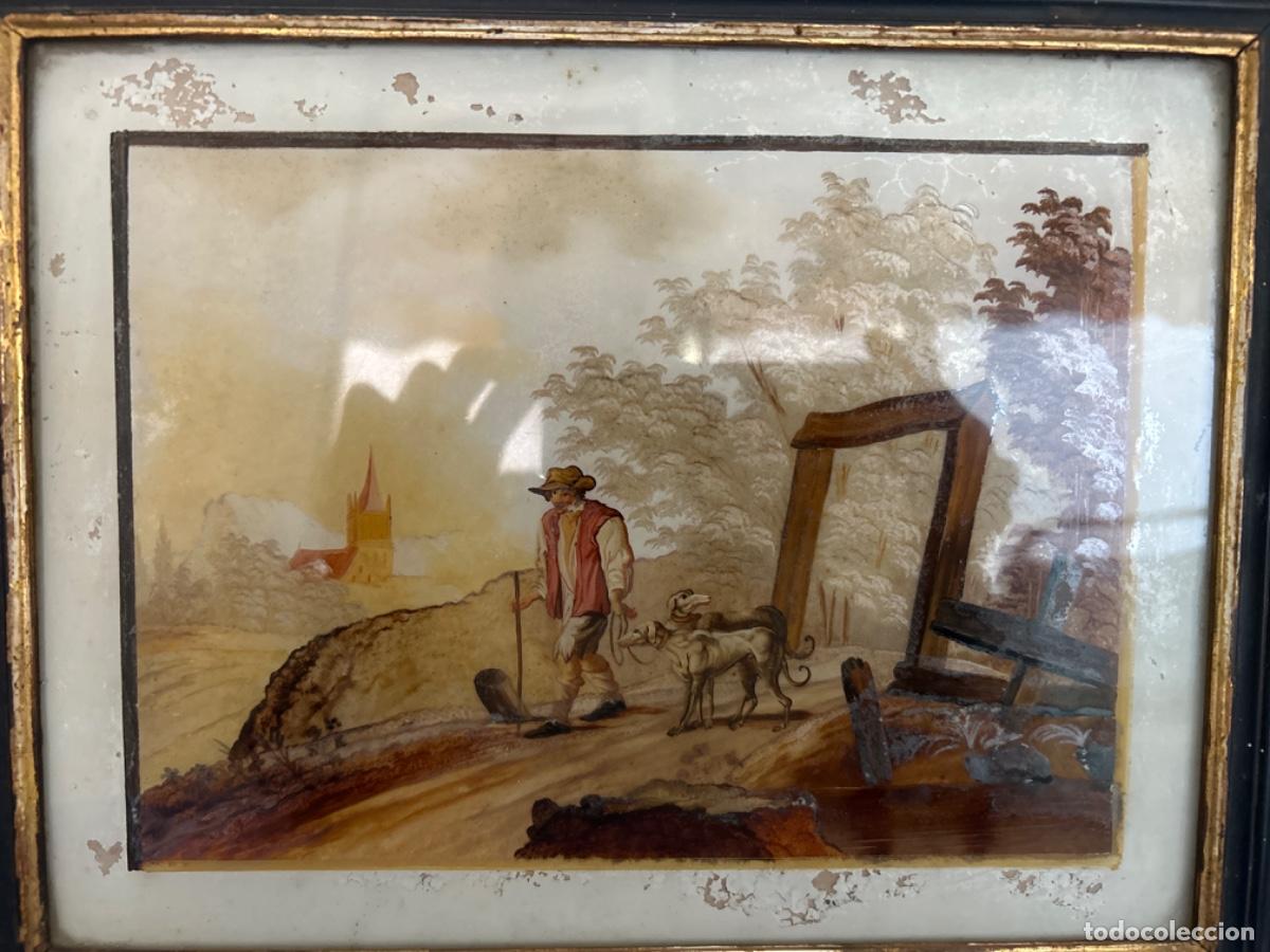 Sellos: Pintura sobre cristal - Foto 1