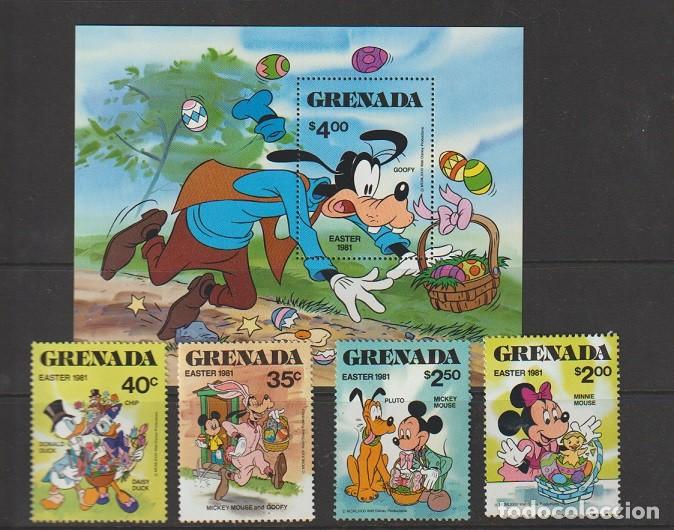 Sellos: Grenada 1981 - Disney Easter mnh** - Foto 1