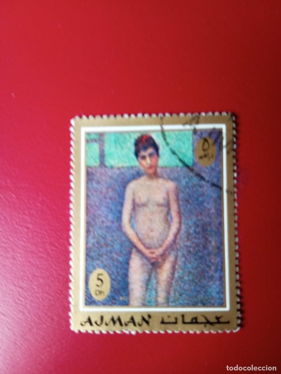 Sellos: CUADRO DE SEURAT, MODELO - Foto 1