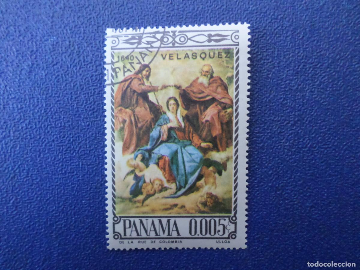 Sellos: *panama, 1967, obra de velasquez - Foto 1