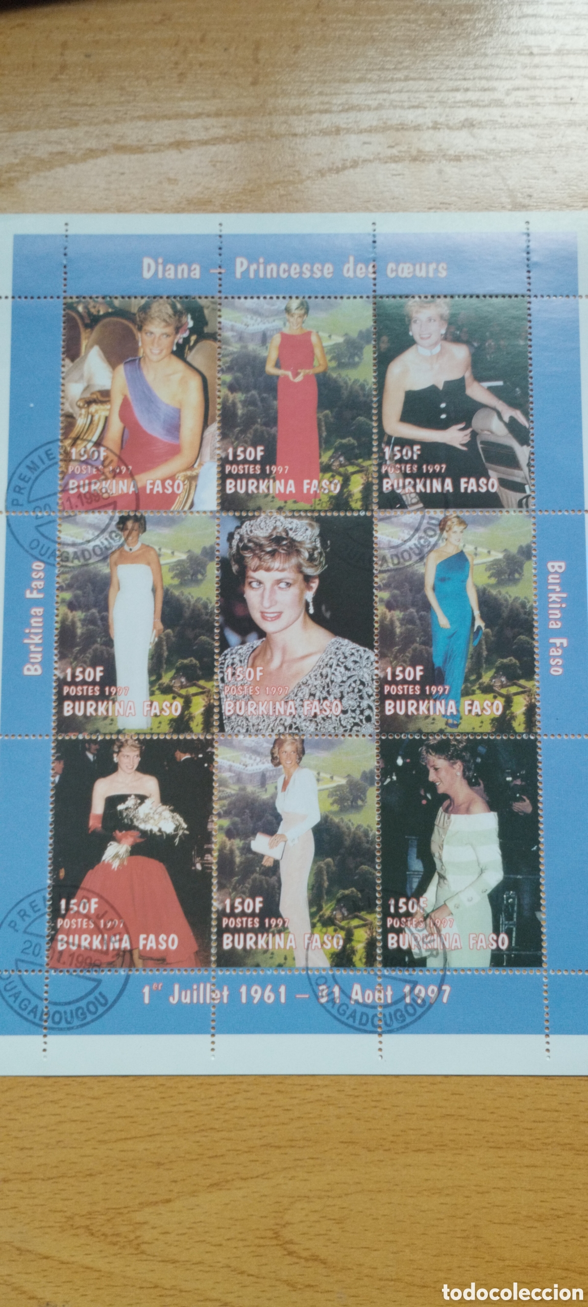 Sellos: Lote 3 HB princesa Diana - Foto 3