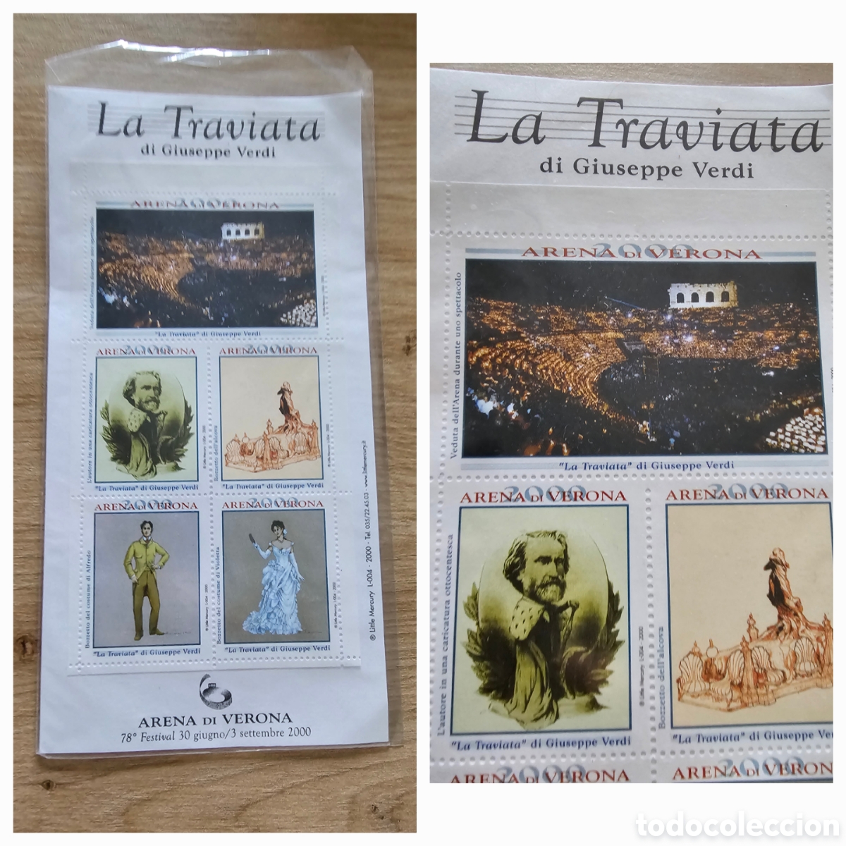 Sellos: Sellos nuevos &rdquo;La traviata &rdquo; - Foto 1