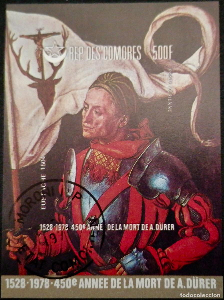 Sellos: COMORAS 1978 - HB A. DURERO / EUSTAQUIO . - Foto 1