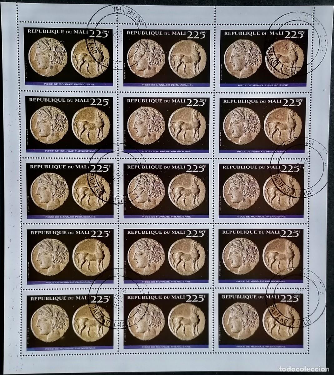Briefmarken: MALI 1994 - HB MONEDA FENICIA .