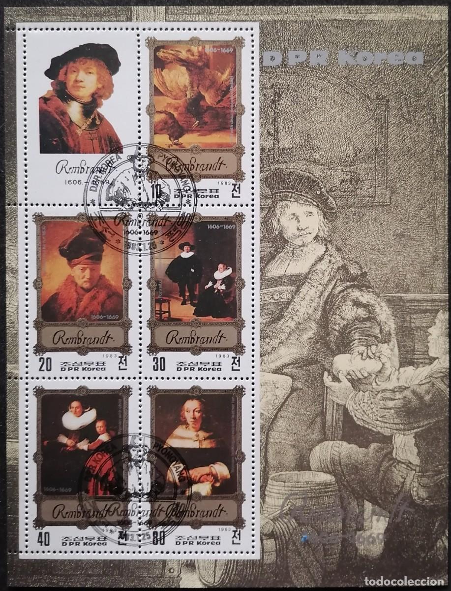 Sellos: COREA 1983 - HB REMBRANDT . - Foto 1