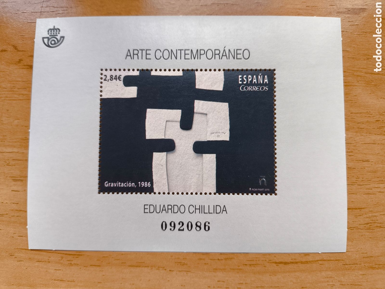 Sellos: HB Eduardo Chillida a&ntilde;o 2015 - Foto 1