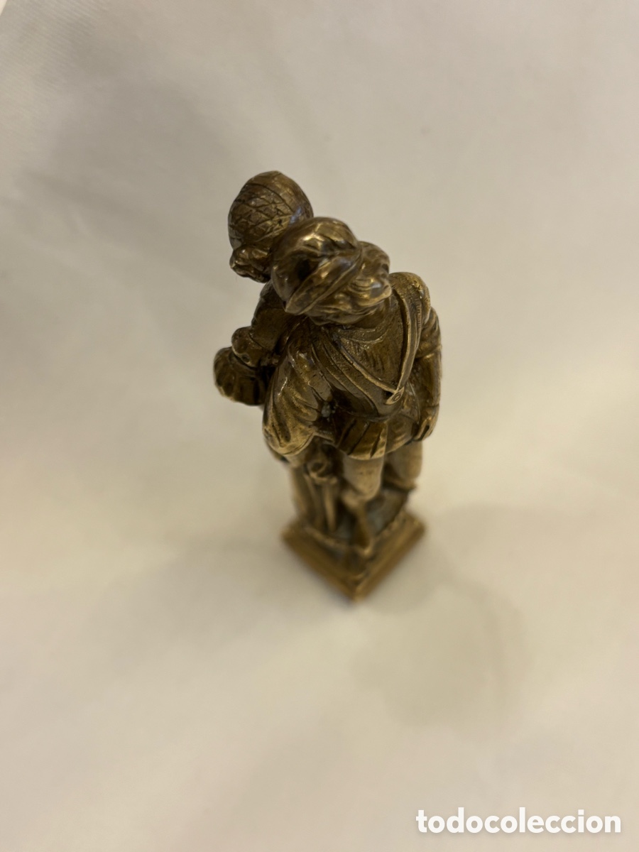 Sellos: Lacre de bronce cincelado a mano. - Foto 8