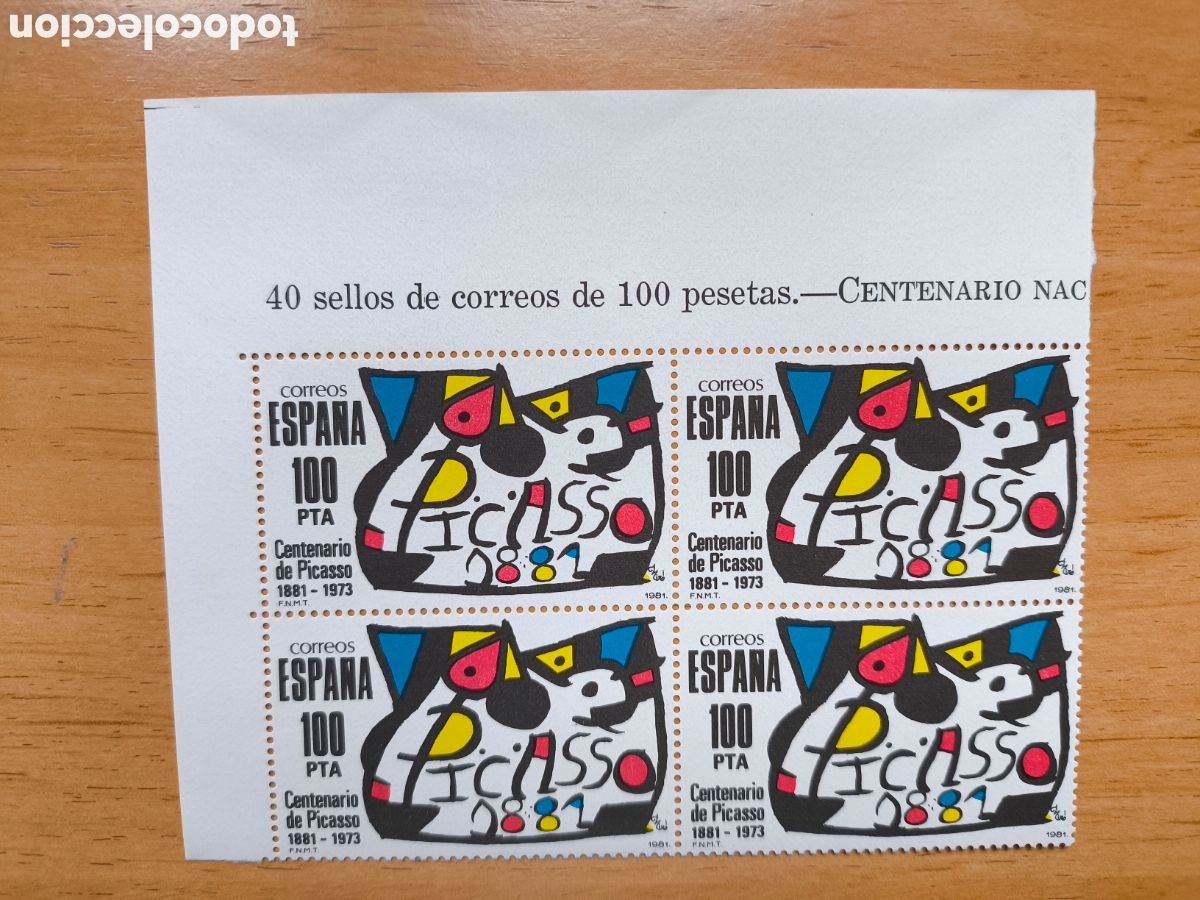 Sellos: Centenario de Picasso - Foto 1