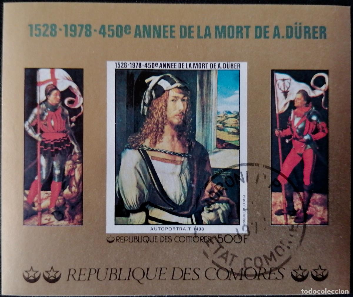 Sellos: COMORAS 1978 - HB A. DURERO * - Foto 1
