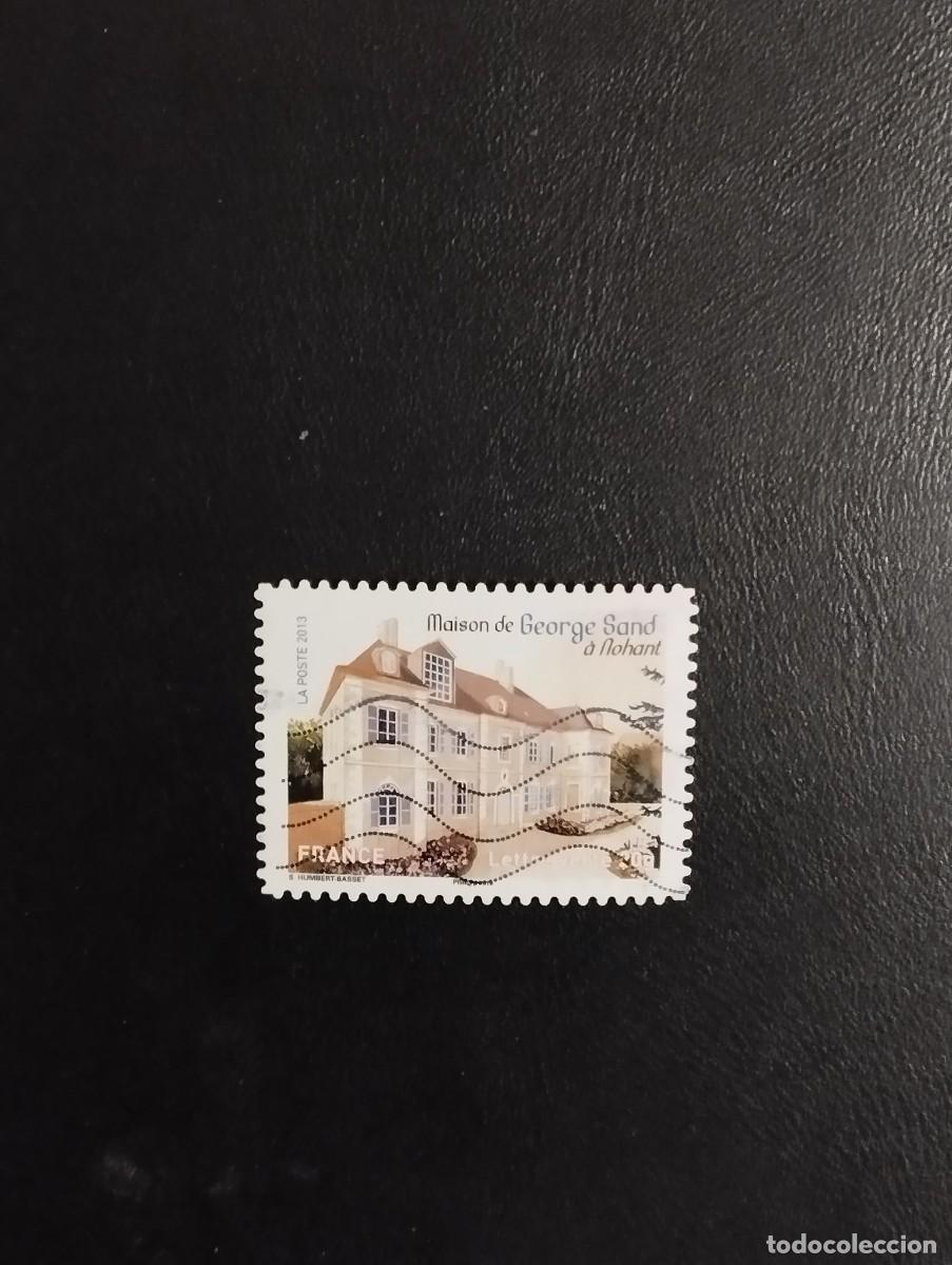 Sellos: 22.04/ Francia. Autoadhesivo . Sello en usado. Arquitectura