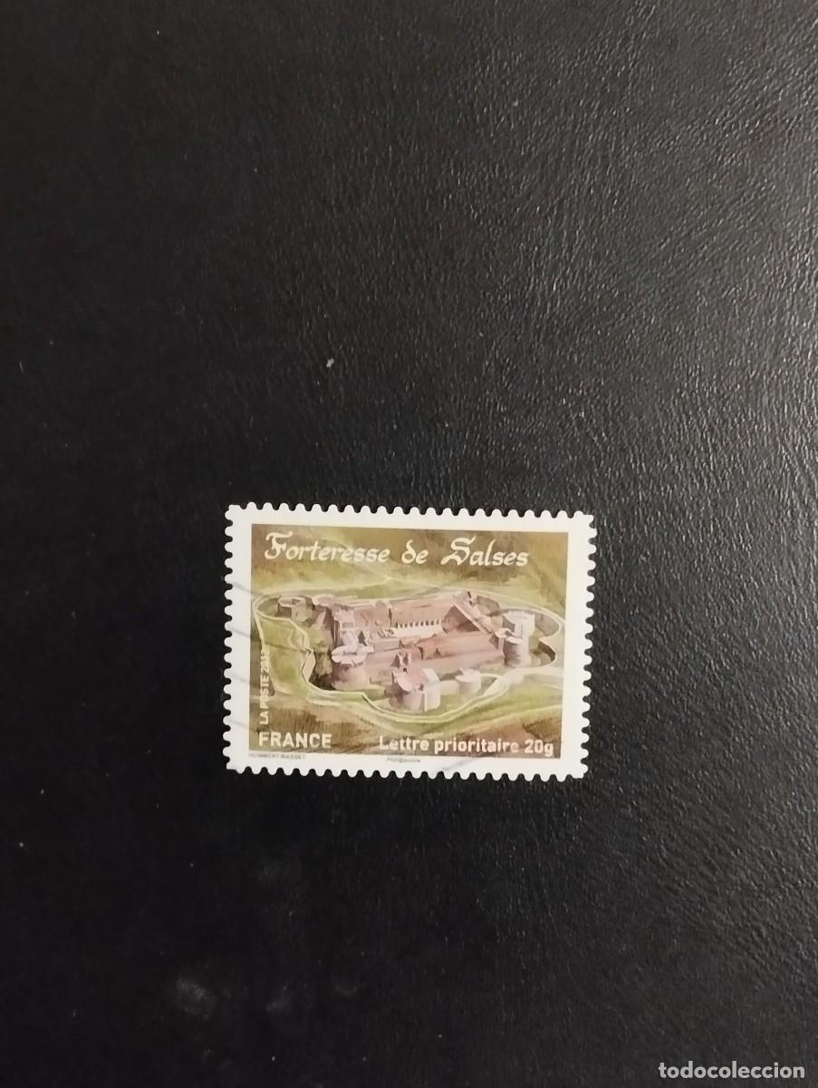 Sellos: 22.04/ Francia. Autoadhesivo. Sello en usado. Arquitectura