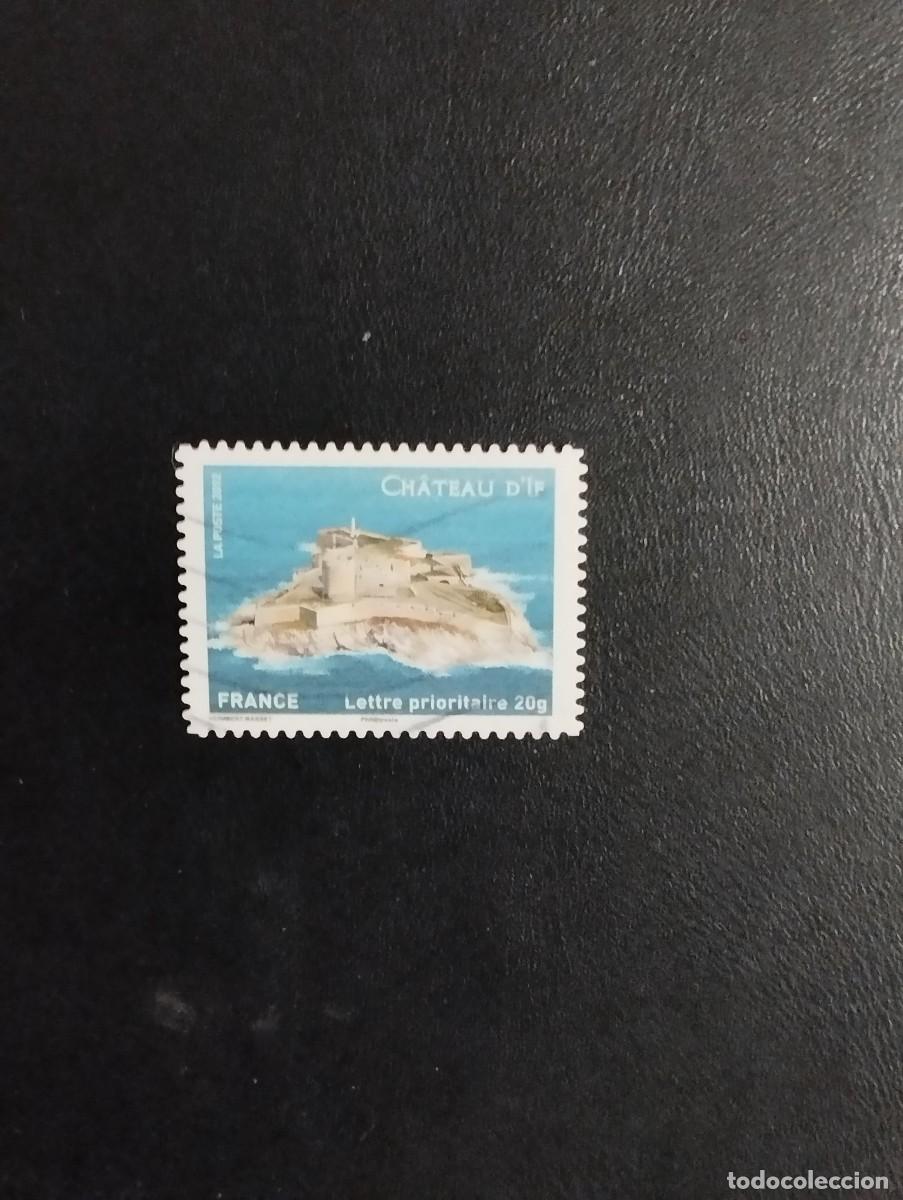 Sellos: 22.04/ Francia. Autoadhesivo. Sello en usado. Arquitectura