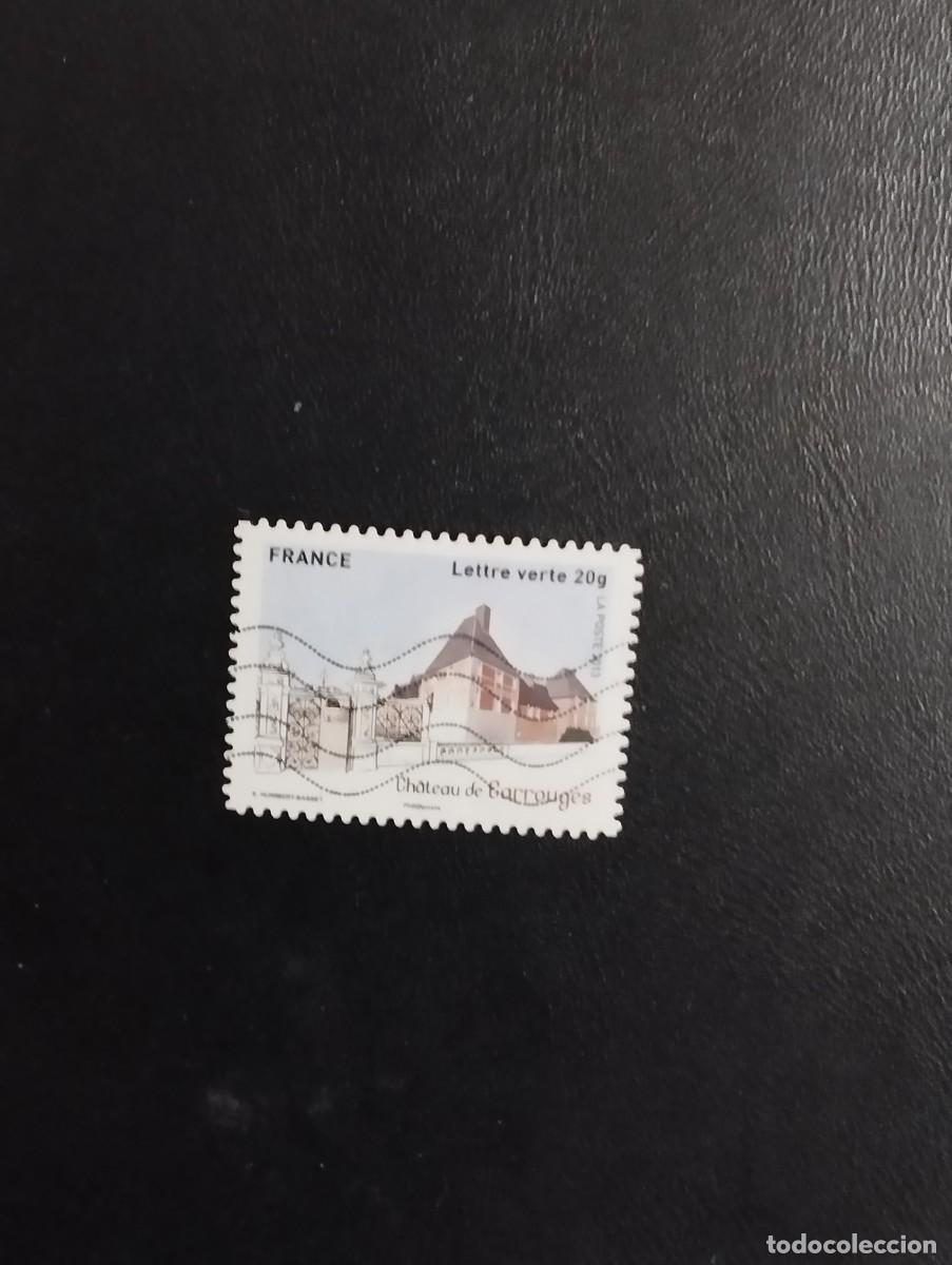 Sellos: 22.04/ Francia. Autoadhesivo. Sello en usado. Arquitectura