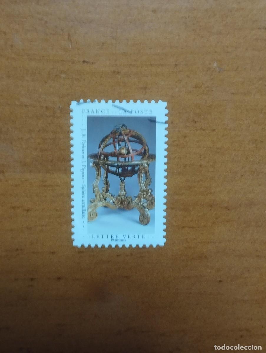 Sellos: 22.04/ Francia. Autoadhesivo. Sello en usado.