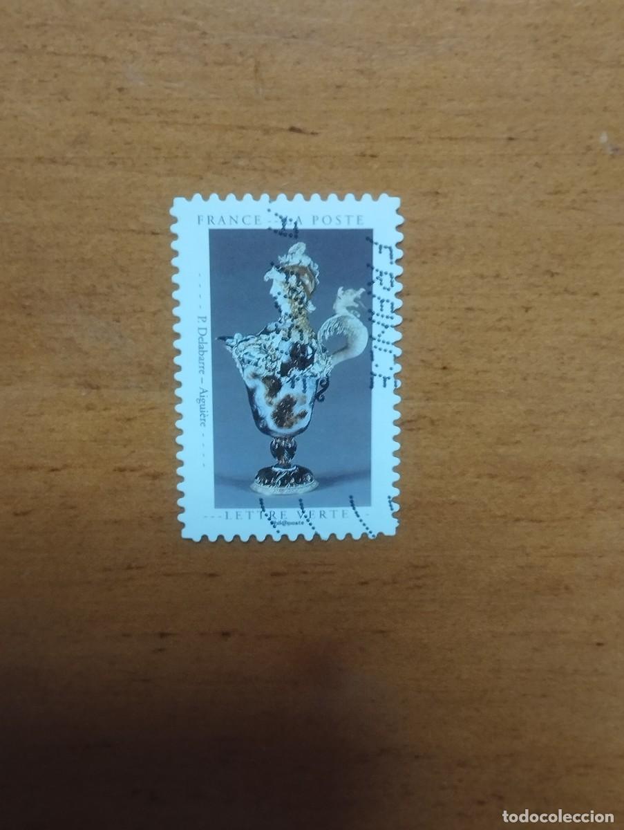 Sellos: 22.04/ Francia. Autoadhesivo. Sello en usado