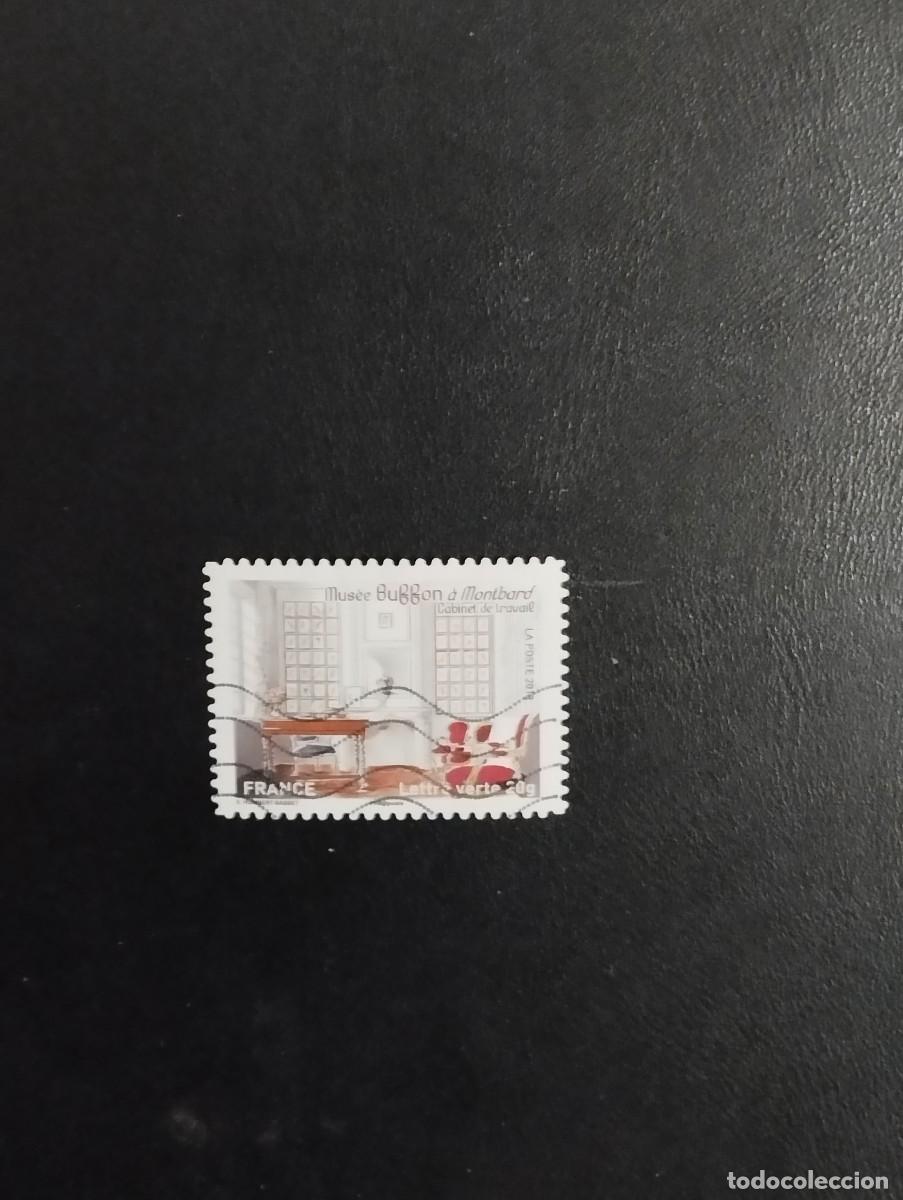 Sellos: 23.04/ Francia. Autoadhesivo. Sello en usado. Museos