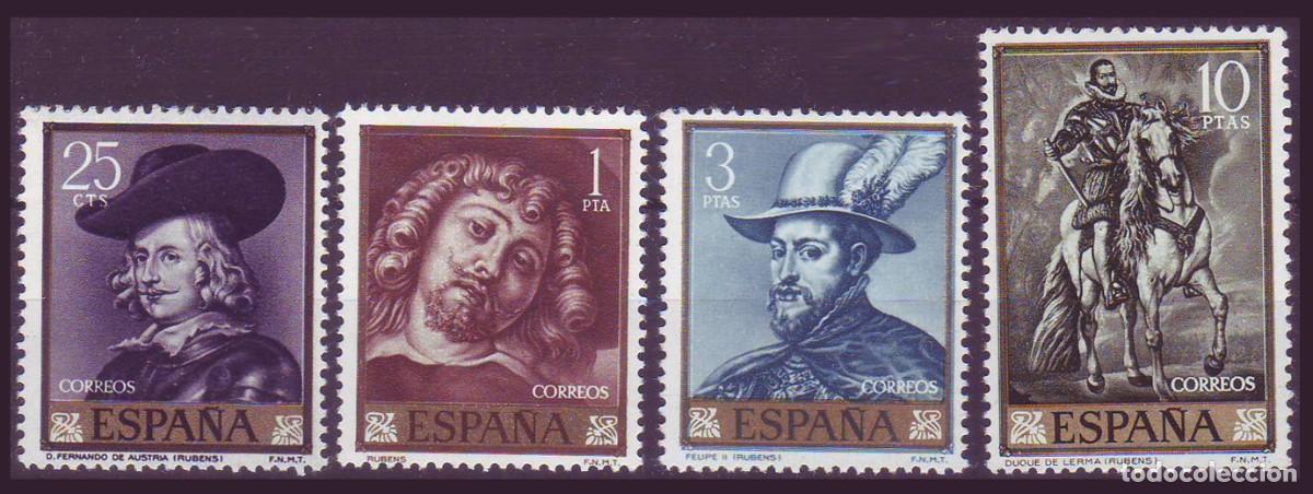 Sellos: 4v Espa&ntilde;a, 1962 | RUBENS | Edifil: 1434/7 - Yv: 1099/102 - Mi: 1322/5 - Sc: 1111/4 MNH **