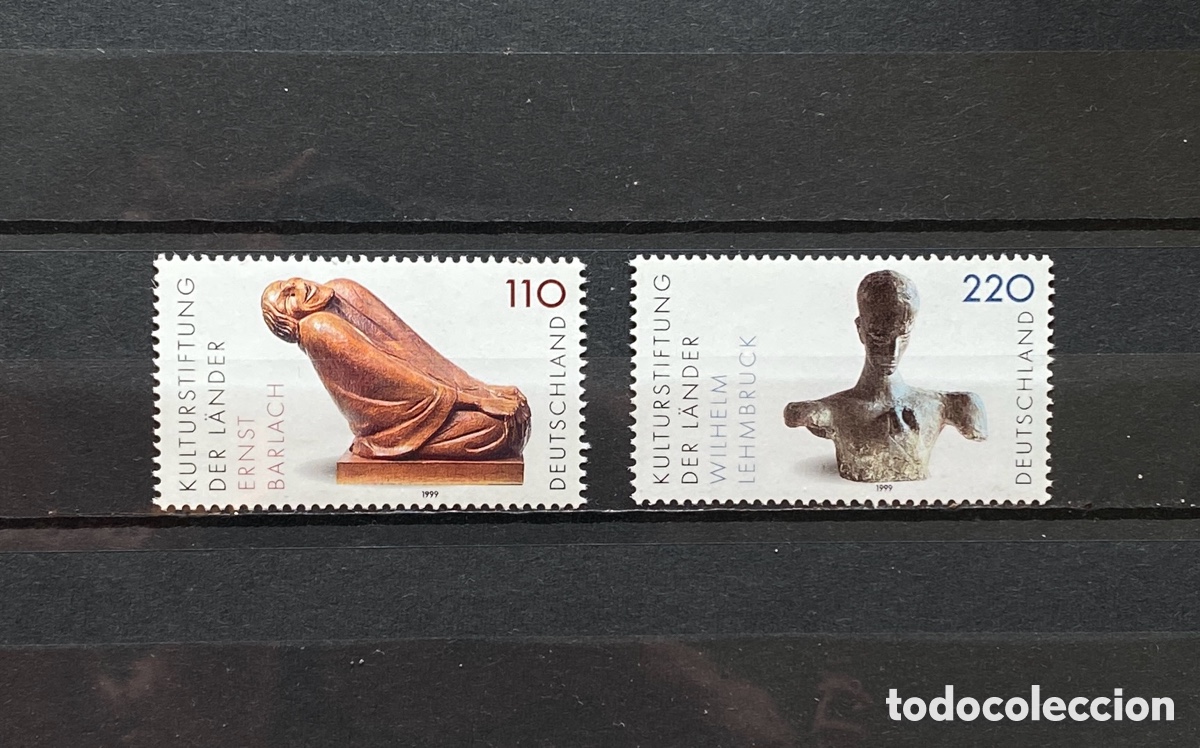 Sellos: Sellos, nuevo, de Alemania 1999 Yvert 1895/96 Escultura