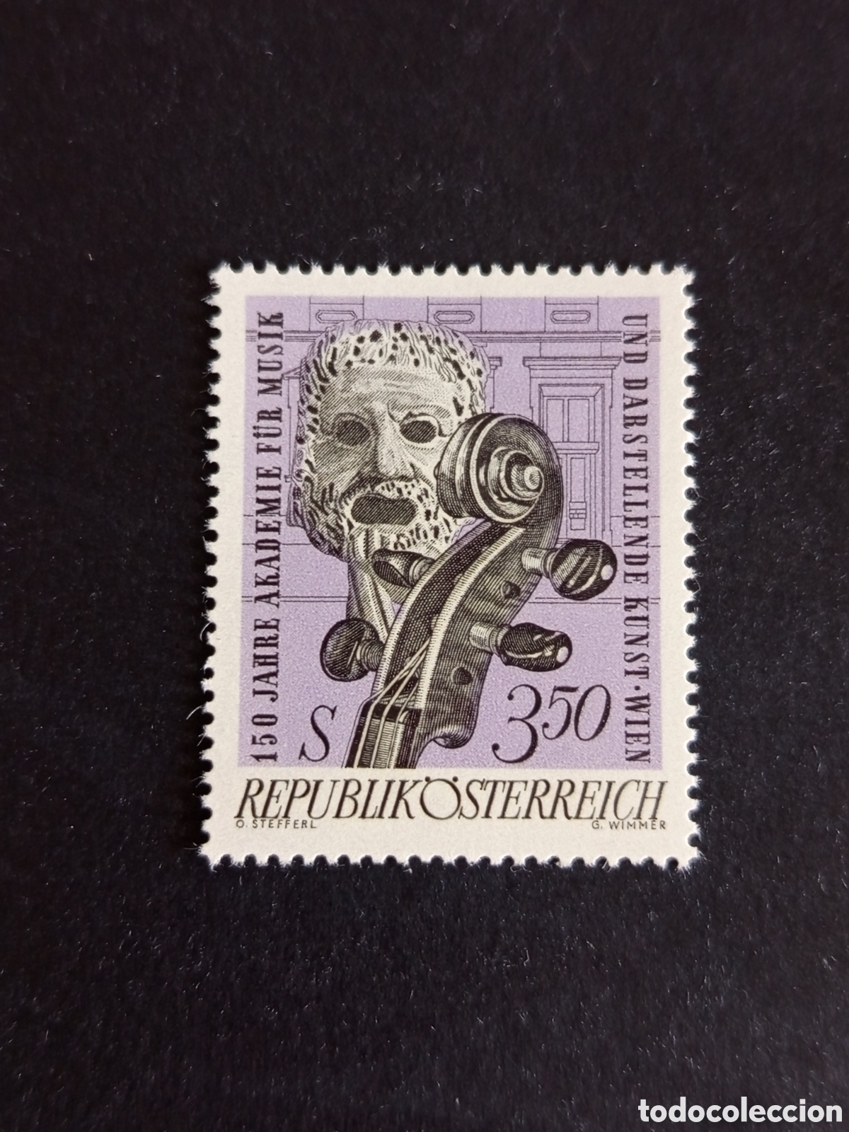 Sellos: AUSTRIA, 1967. M&uacute;sica y arte dram&aacute;tico. Yvert 1087. Ver fotos. Pedido m&iacute;nimo 3 &euro;. Serie completa