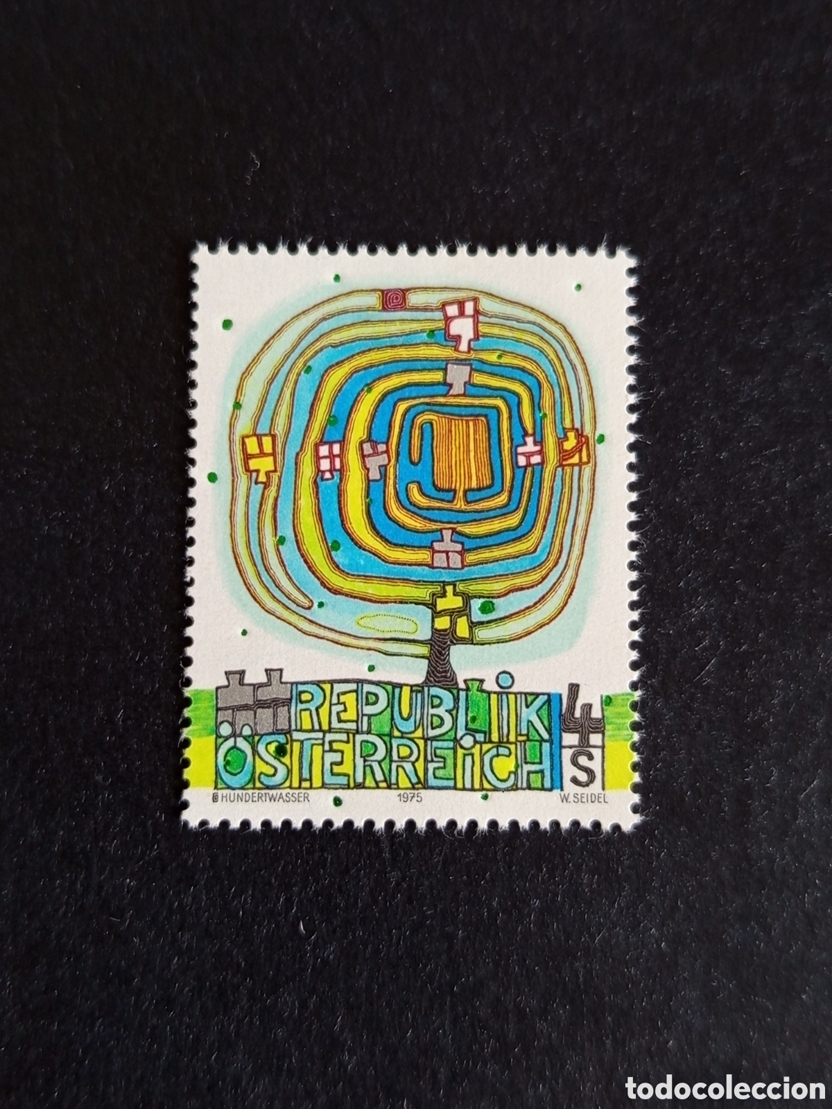 Sellos: AUSTRIA, 1975. Arte moderno. Yvert 1334. Pedido m&iacute;nimo 3 &euro;. Ver fotos. Serie completa en nuevo