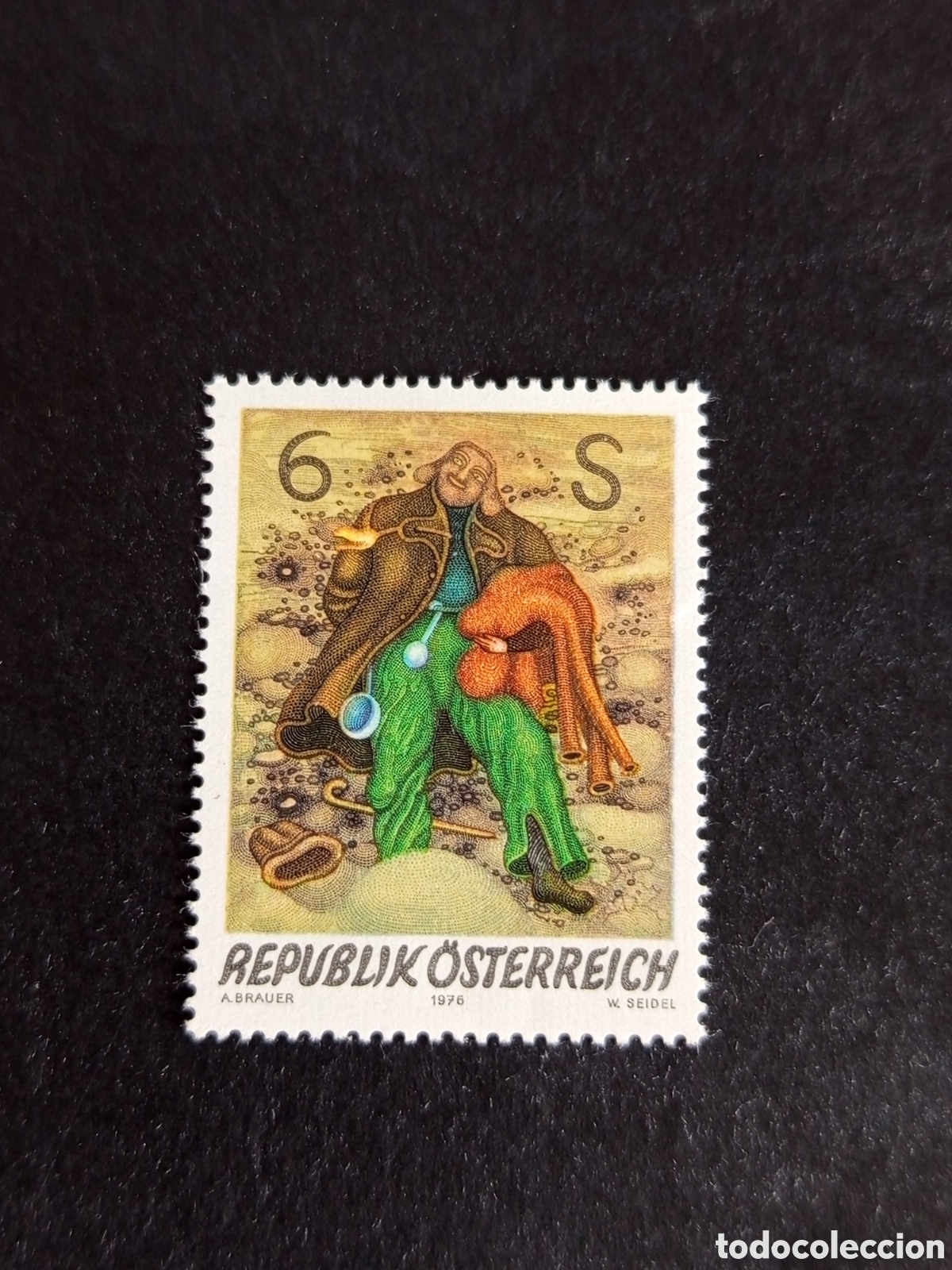 Sellos: AUSTRIA, 1976 Arte moderno. Yvert 1366. Pedido m&iacute;nimo 3 &euro;. Ver fotos. Serie completa en nuevo