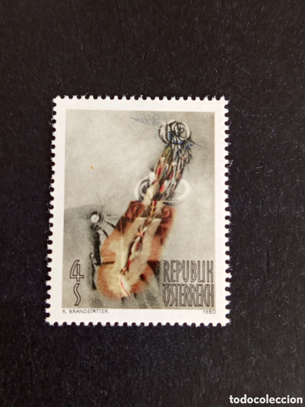 Sellos: AUSTRIA, 1980. Arte Moderno en Austria. Yvert 1484. Pedido m&iacute;nimo 3 &euro;. Ver fotos. Serie completa