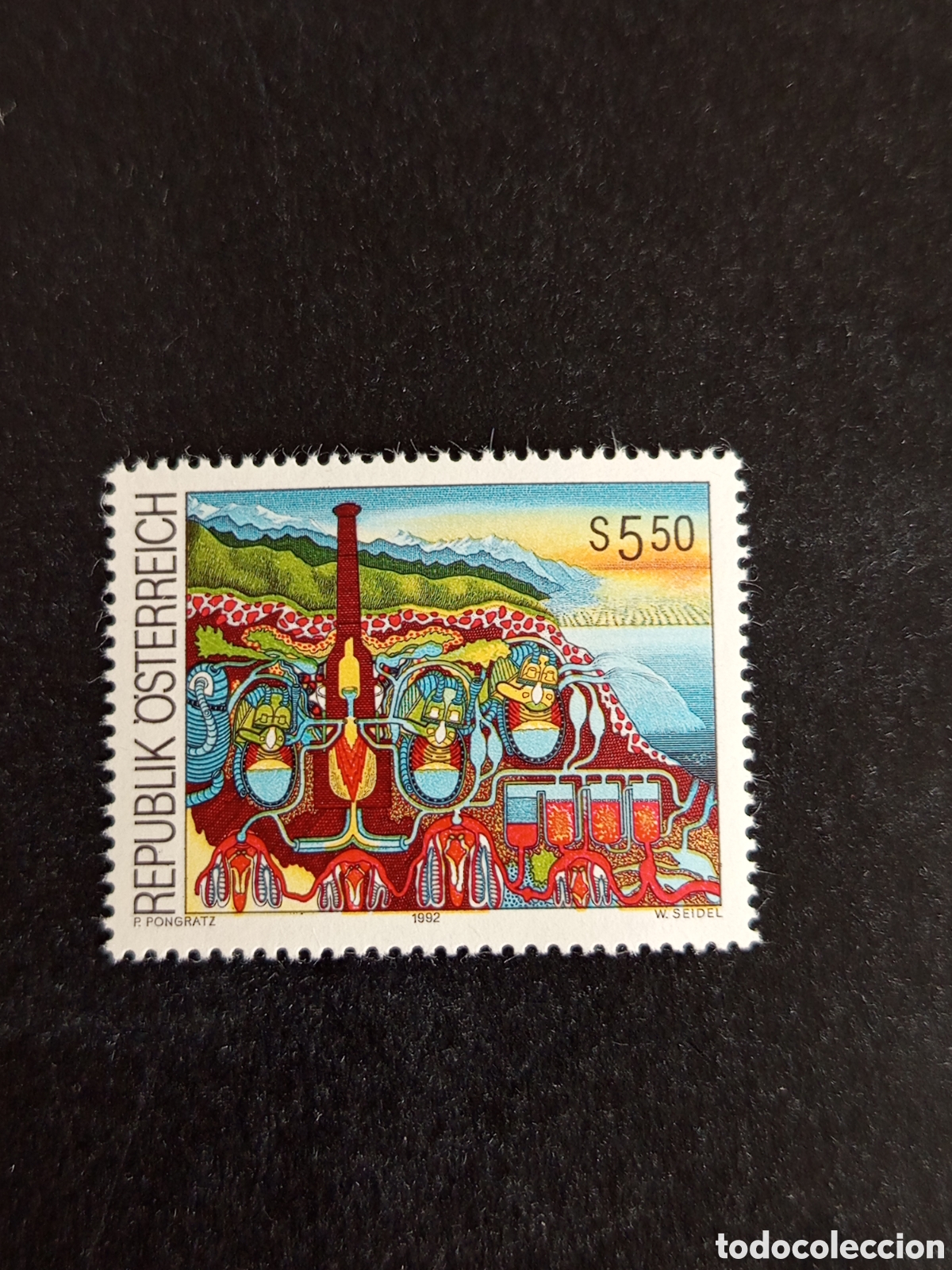 Sellos: AUSTRIA, 1992. Arte moderno en Austria. Yvert 1906. Pedido m&iacute;nimo 3 &euro;. Ver fotos . Sello en nuevo