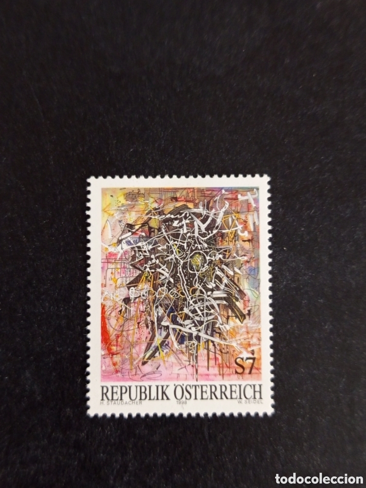 Selos: AUSTRIA, 1998. Arte moderno en Austria. Pedido m&iacute;nimo 3 &euro;. Ver fotos. Sello sin circular