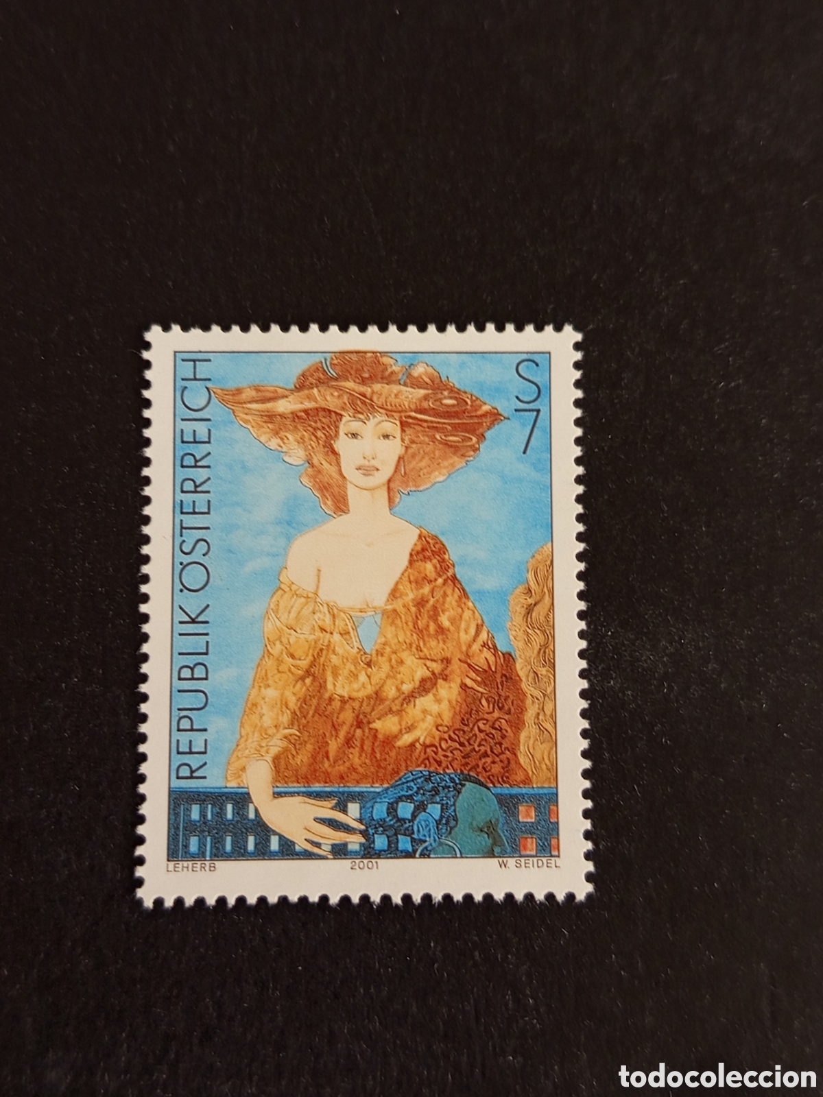Sellos: AUSTRIA, 2001. Arte Moderno en Austria. Pedido m&iacute;nimo 3 &euro;. Ver fotos. Sello sin circular