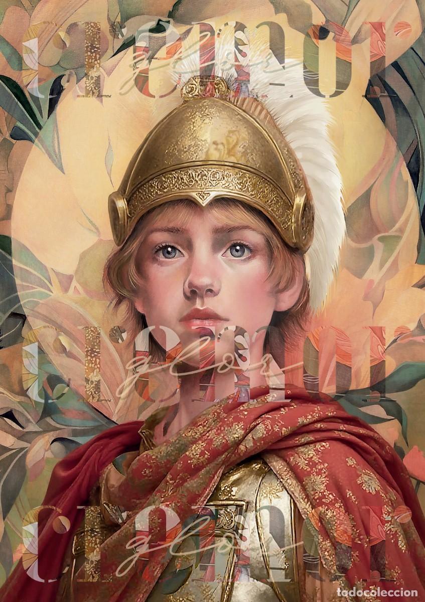 Sellos: Lamina San Jorge/Sant Jordi Alcoy/Alcoi .