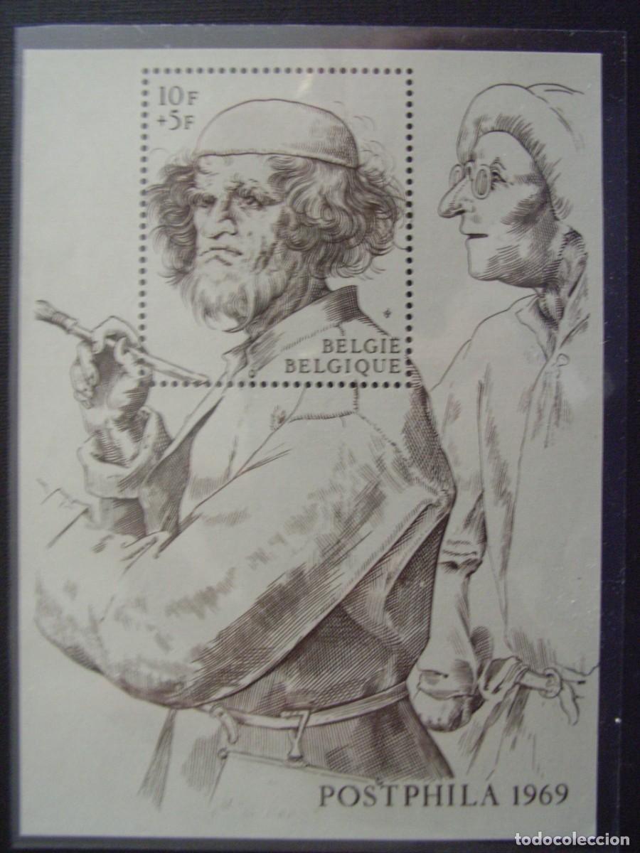Sellos: BELGICA N&ordm; YVERT HB 45*** A&Ntilde;O 1969. PINTURA DE BRUEGHEL EL VIEJO