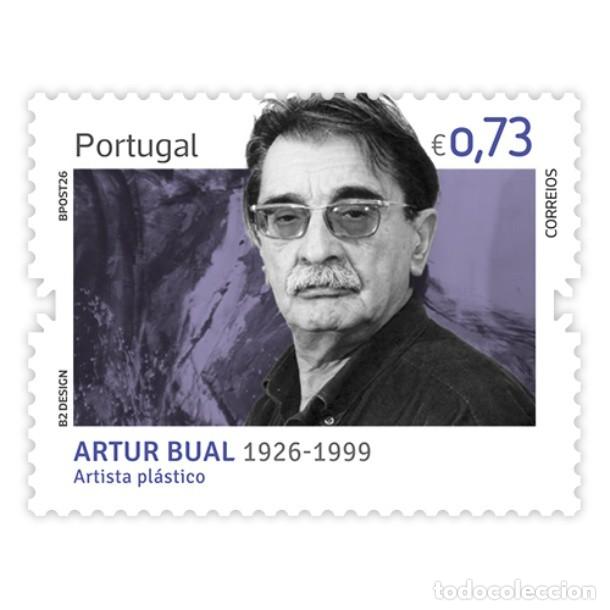 Sellos: Portugal ++ y Figuras de la Historia y la Cultura Artur Bual, Artista Pl&aacute;stico 2026 (876676)